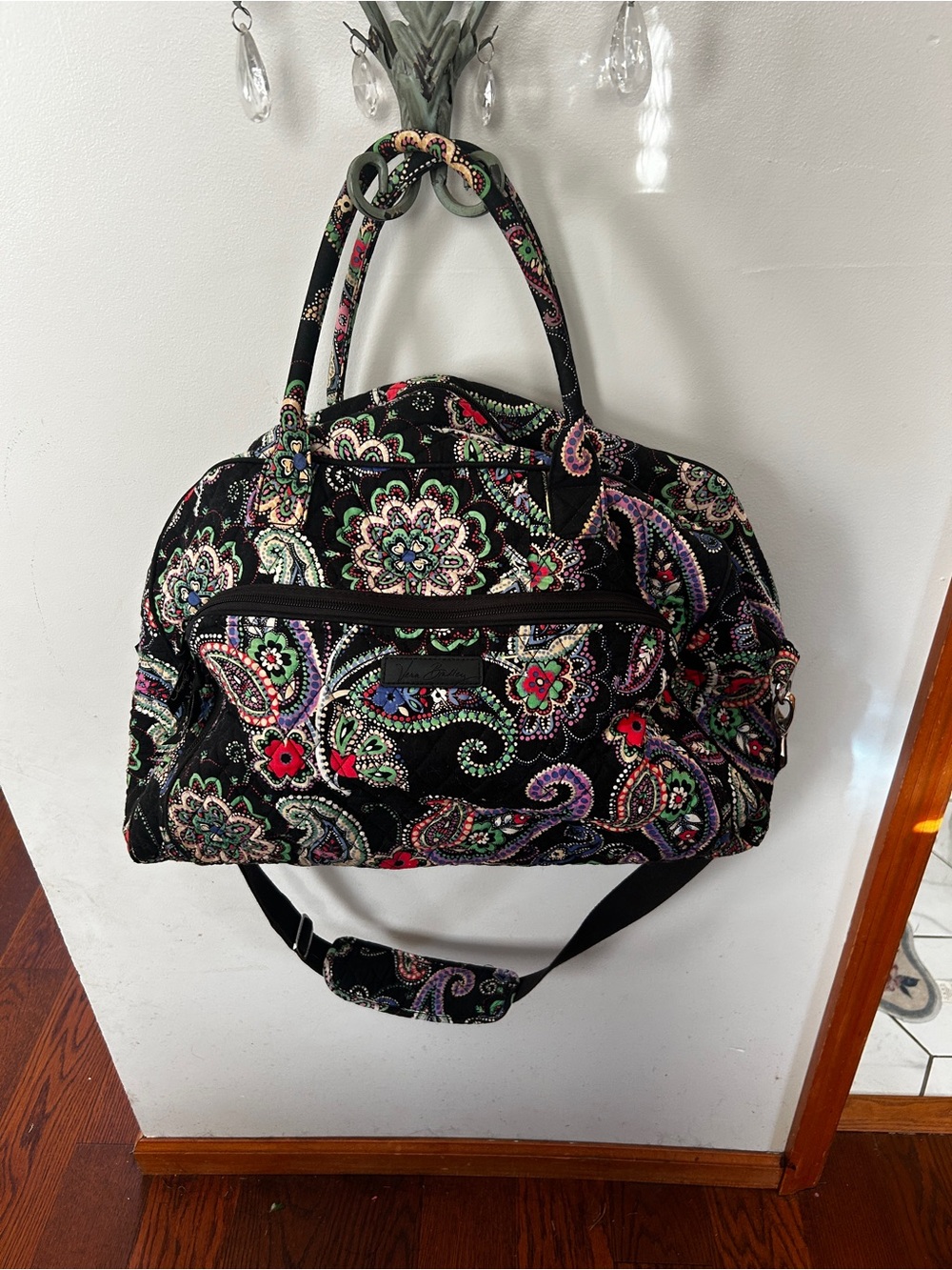 Vera Bradley Kiev Paisley Grand Weekender Travel Bag Retired